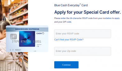 Blue Cash Everyday Card Apply