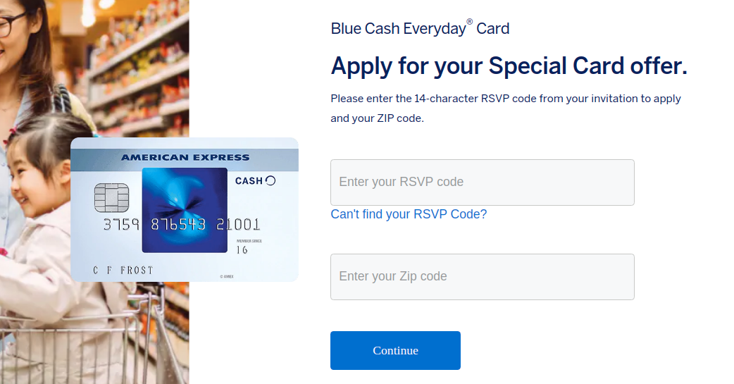 Blue Cash Everyday Card Apply
