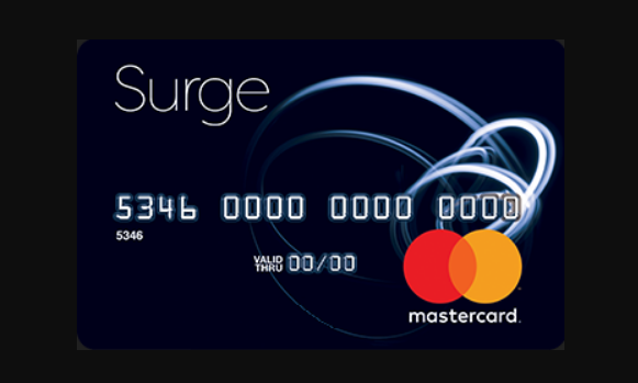 Surge MasterCard Credit Card Logo