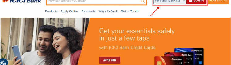 ICICI-Bank credit card active