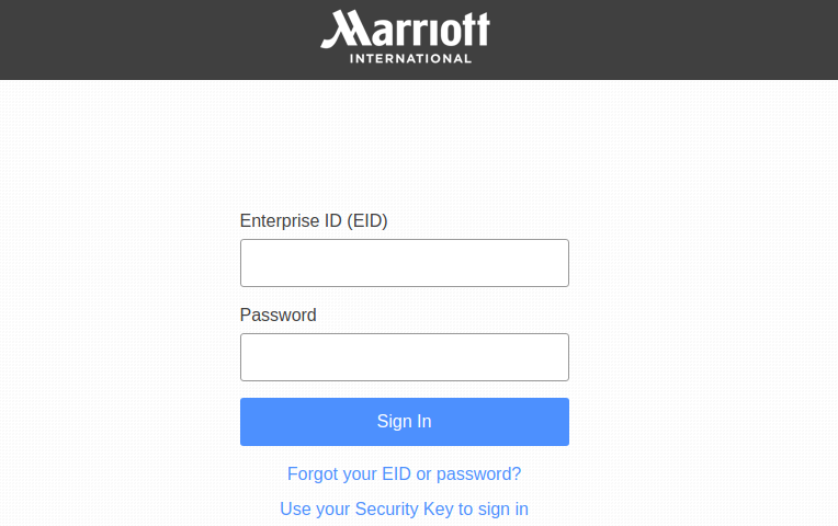 Marriott Extranet Login