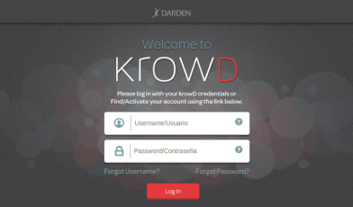 krowd darden login guide