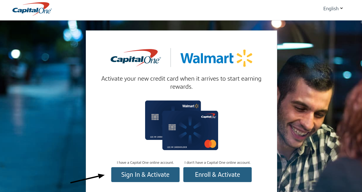 walmart credit card activation