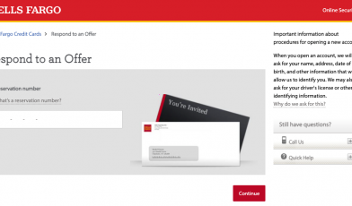 wells fargo credit card