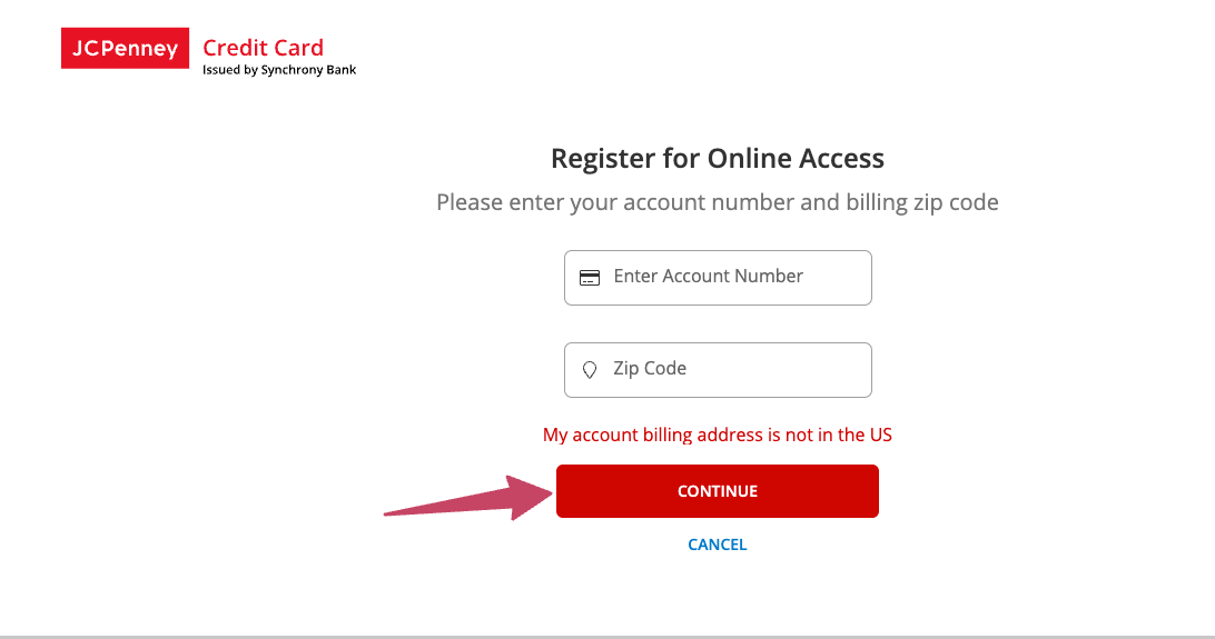 Register your JCPenney Card