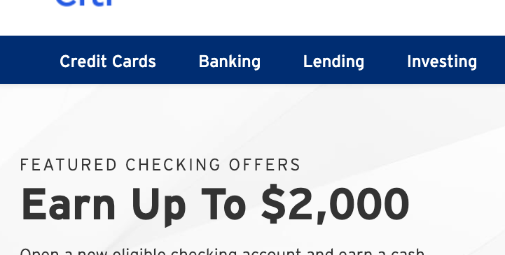 citi credit card activation page